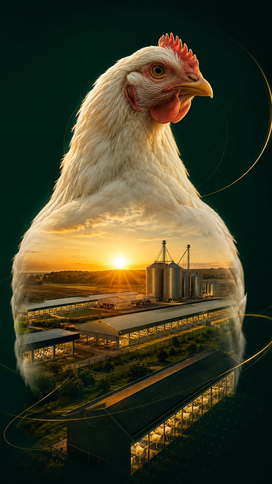 A avicultura regional — a granja vive dentro de cada ave