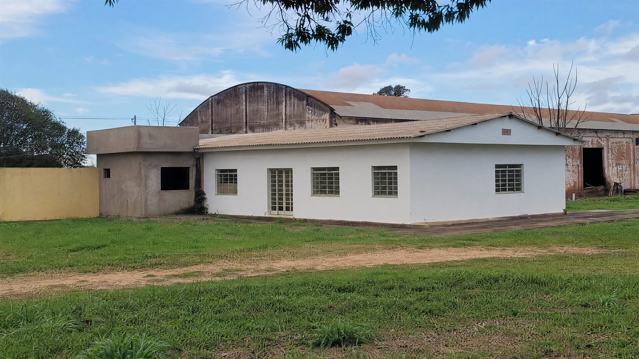 Fachada atual da sede